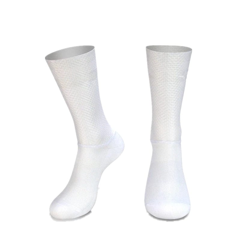 MySocks Chaussettes Blanc / Unique Chaussettes Blanches Sport