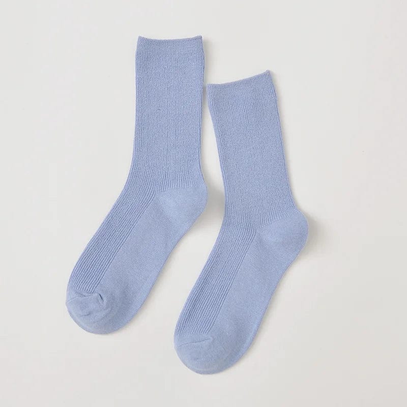 MySocks Chaussettes Bleu Ciel / 35-40 Chaussettes Bleues