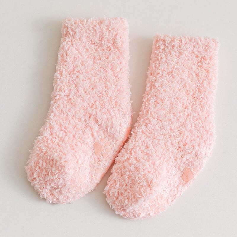 MySocks Chaussettes Rose / 0 à 24 Mois Chaussettes Chaudes Bébé