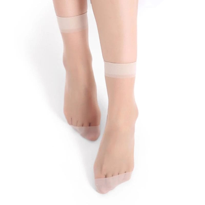 MySocks Chaussettes Beige / 5 Paires - Offre Spéciale ! / 37-40 Chaussettes Collants