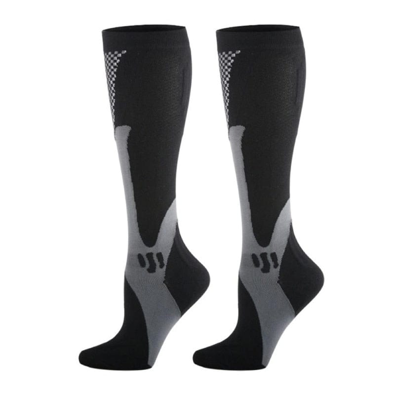 MySocks Chaussettes Noir / 41-46 Chaussettes Contention Sport