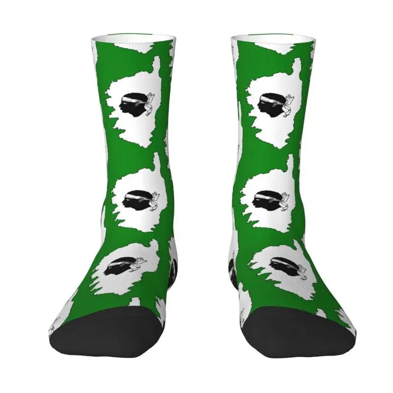 MySocks Chaussettes Vert / Unique Chaussettes Corse