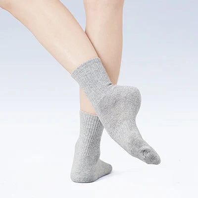 MySocks Chaussettes Gris / Unique Chaussettes Danse Contemporaine