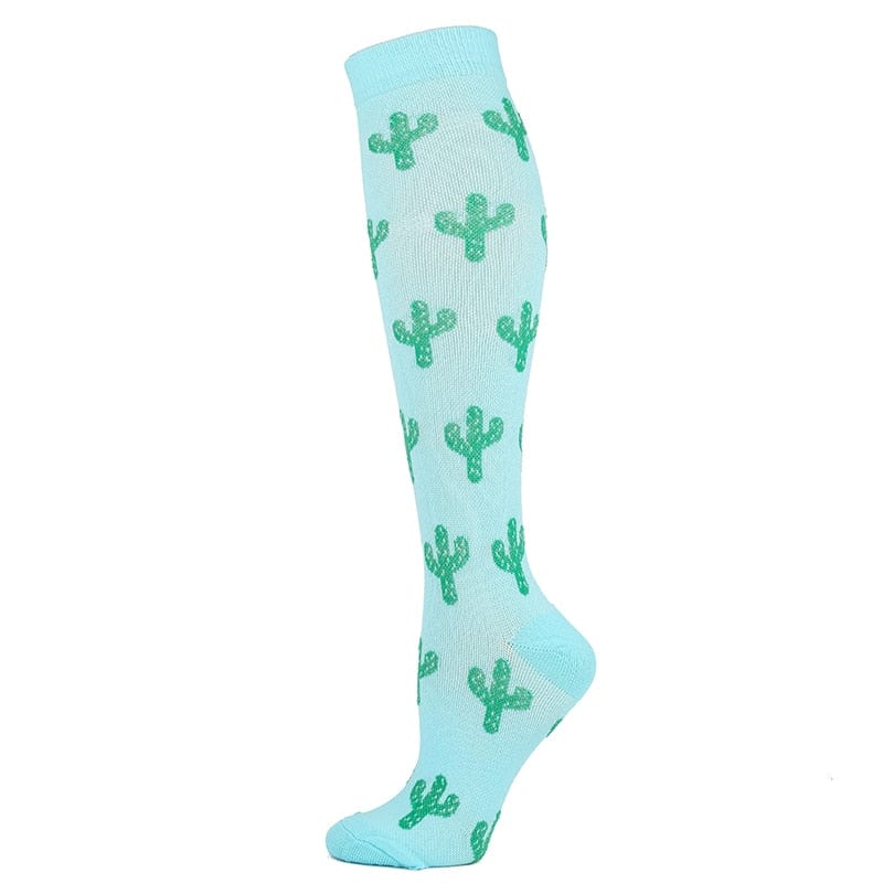 MySocks Chaussettes Cactus / 42-46 Chaussettes De Contention Fantaisie Classe 2