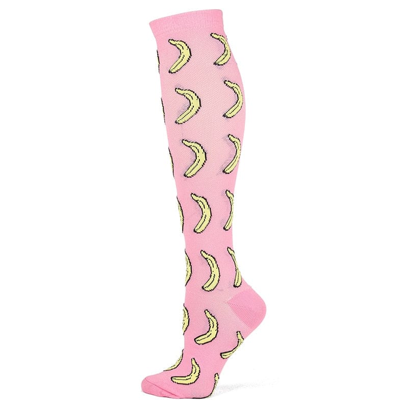 MySocks Chaussettes Rose / 35-41 Chaussettes De Contention Femme Fantaisie