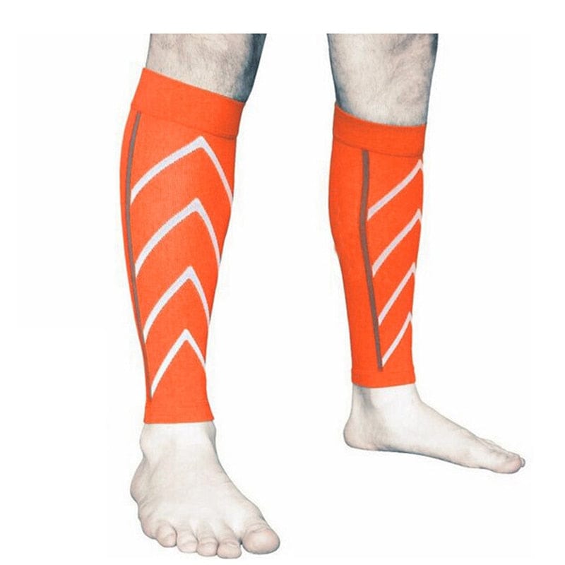 MySocks Chaussettes Orange / Unique Chaussettes De Contention Sans Pieds Sport