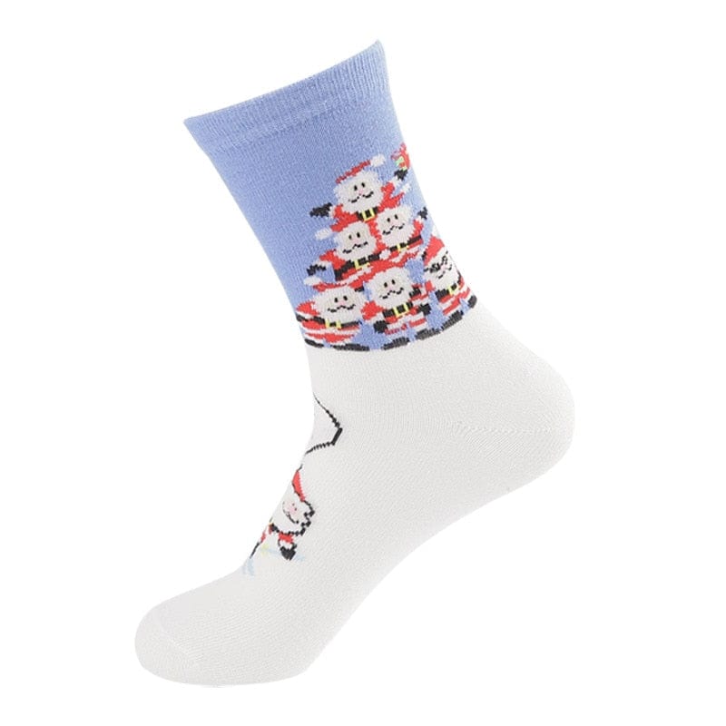 MySocks Chaussettes Père Noël / Unique Chaussettes De Noël Homme