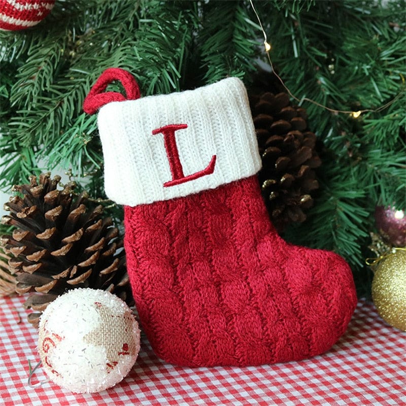 MySocks Chaussettes Rouge / L / Unique Chaussettes De Noël Personnalisée