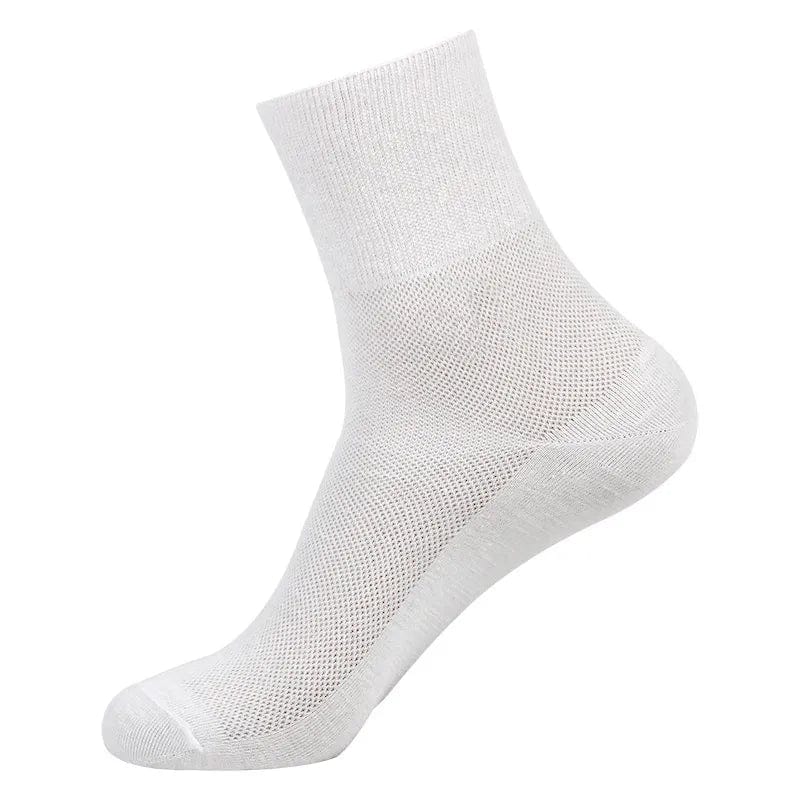 MySocks Chaussettes Blanc / 38-45 Chaussettes Diabétiques