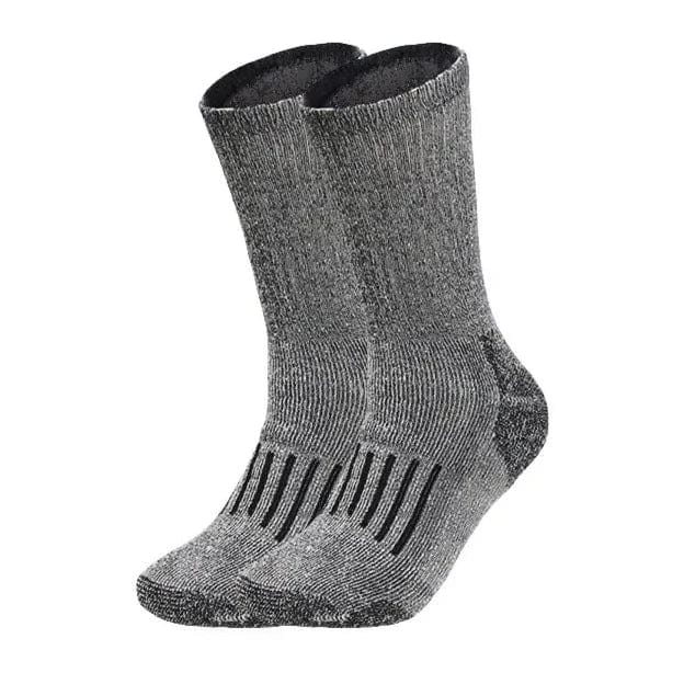 MySocks Chaussettes Gris / 42-45 Chaussettes En Laine Homme