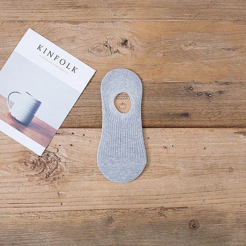 MySocks Chaussettes Gris / Unique Chaussettes Été