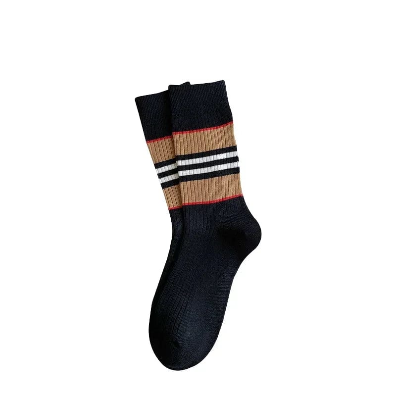 MySocks Chaussettes Noir / Unique Chaussettes Femme Bambou