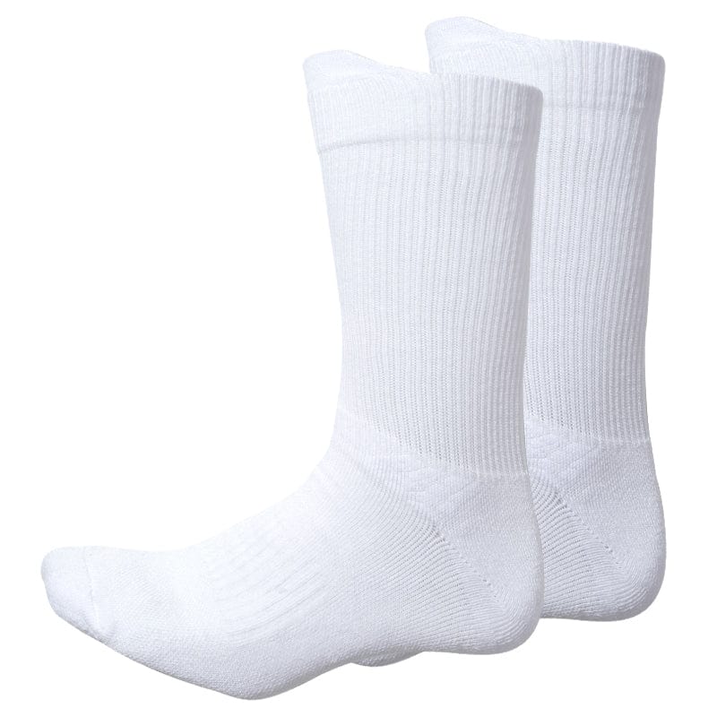 MySocks Chaussettes Blanc / 1 Paire / 40-45 Chaussettes Football