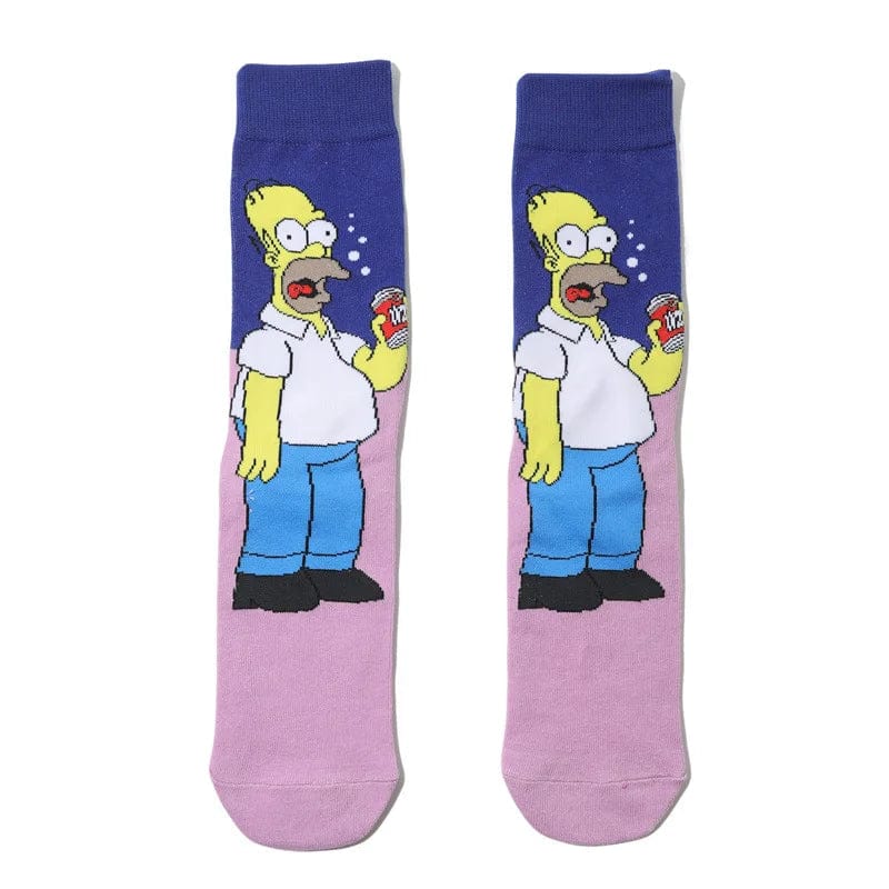 MySocks Chaussettes Homer Simpson - Rho / Unique Chaussettes Homer Simpson