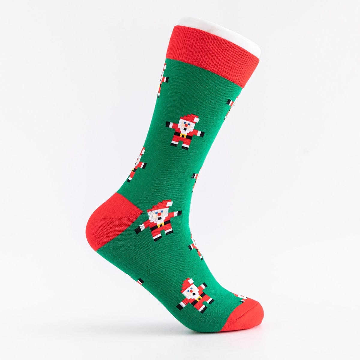 MySocks Chaussettes Noël / 6 Paires / 39-45 Chaussettes Homme Fantaisie Noël