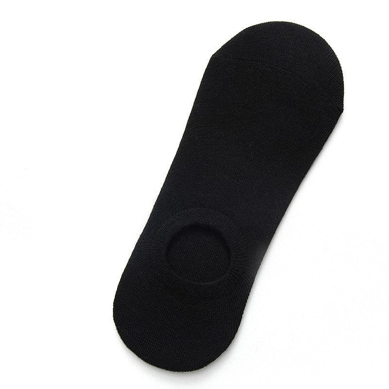 MySocks Chaussettes Noir / 1 Paire / Unique Chaussettes Invisibles Femme