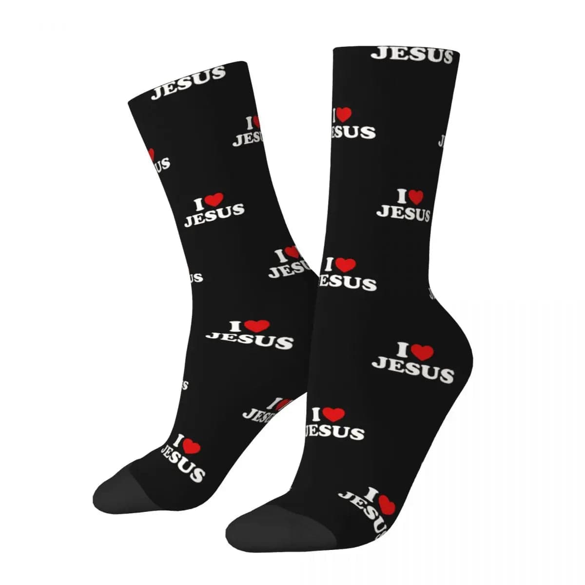 MySocks Chaussettes Noir / Unique Chaussettes Jesus