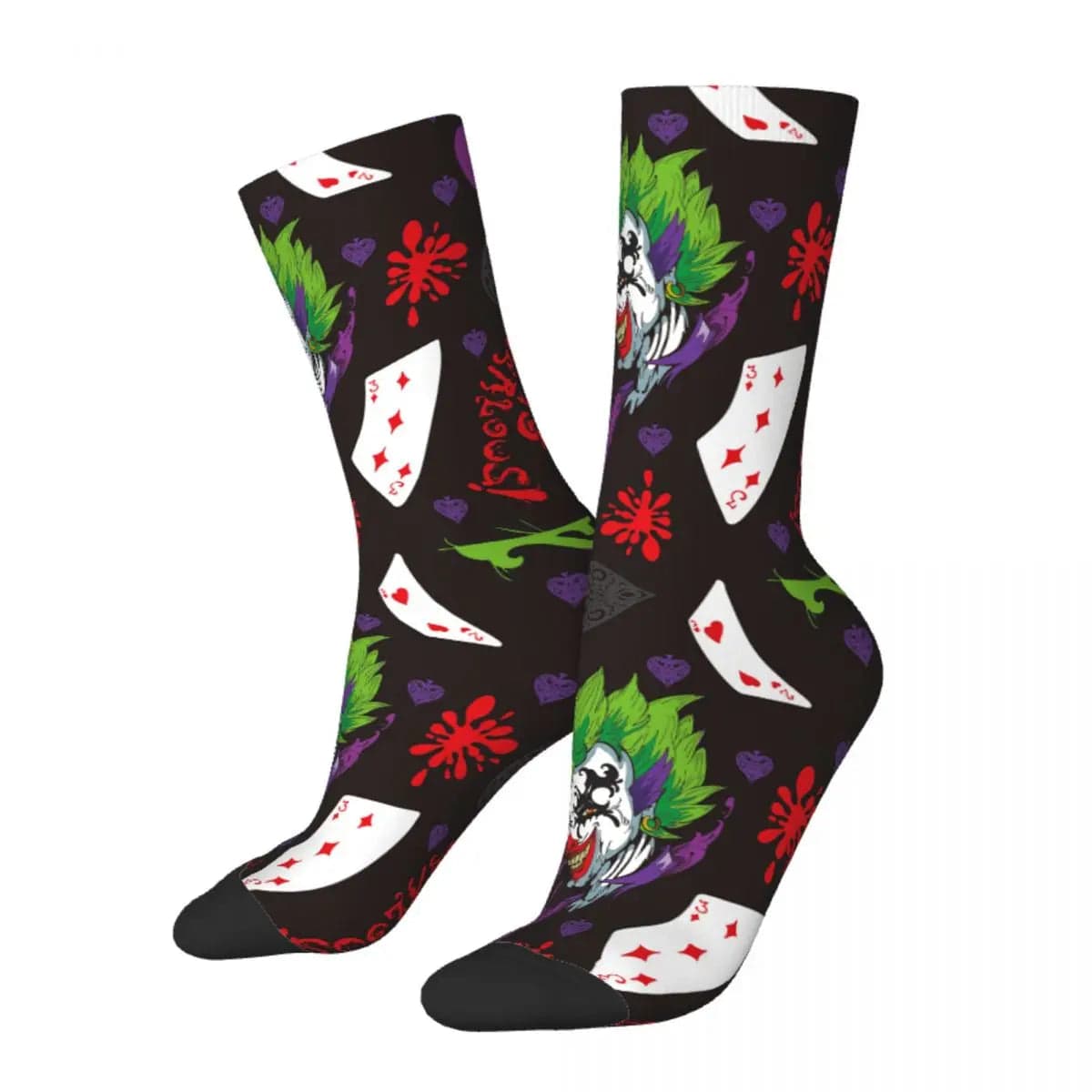 MySocks Chaussettes Noir / Unique Chaussettes Joker