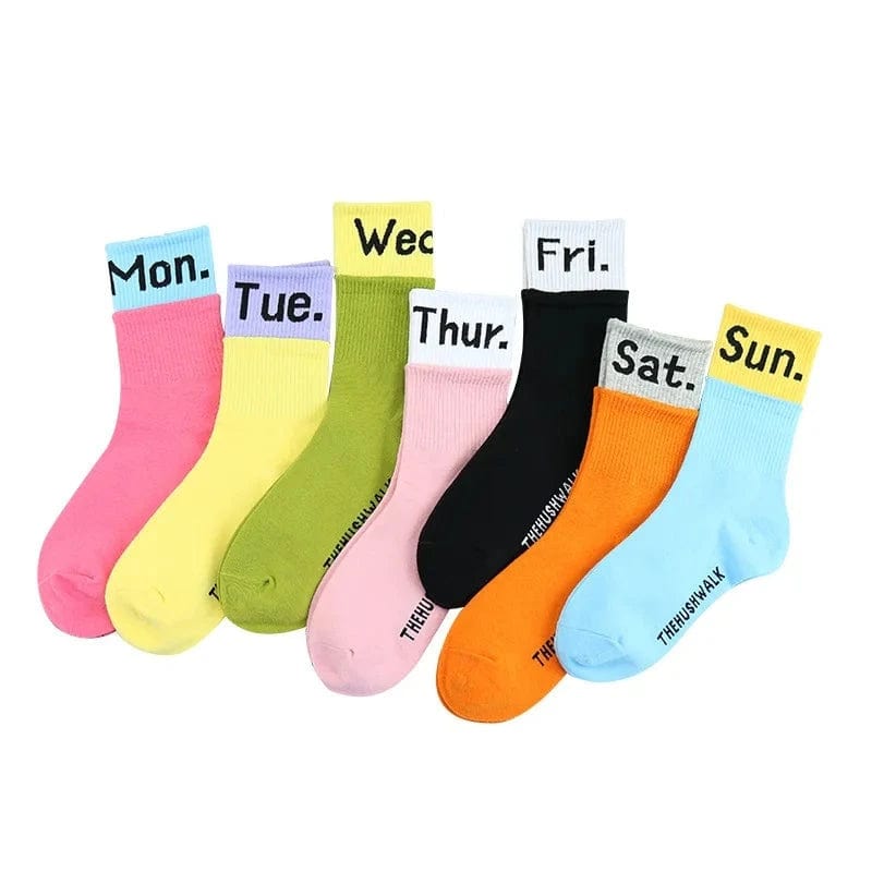 MySocks Chaussettes Chaussettes Jour De La Semaine