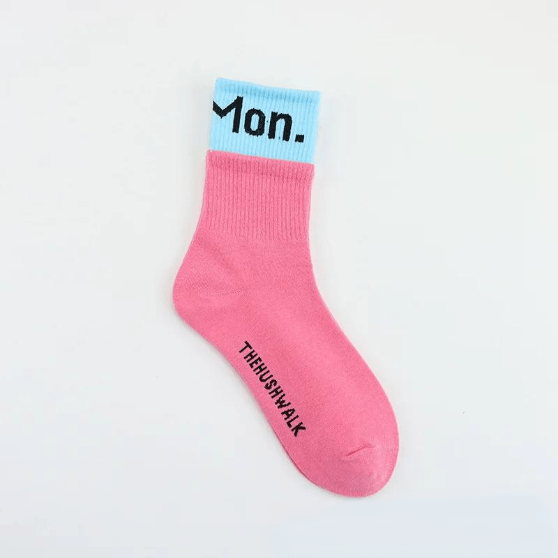 MySocks Chaussettes Monday (Lundi) / 35-40 Chaussettes Jour De La Semaine