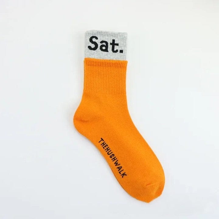 MySocks Chaussettes Saturday (Samedi) / 35-40 Chaussettes Jour De La Semaine