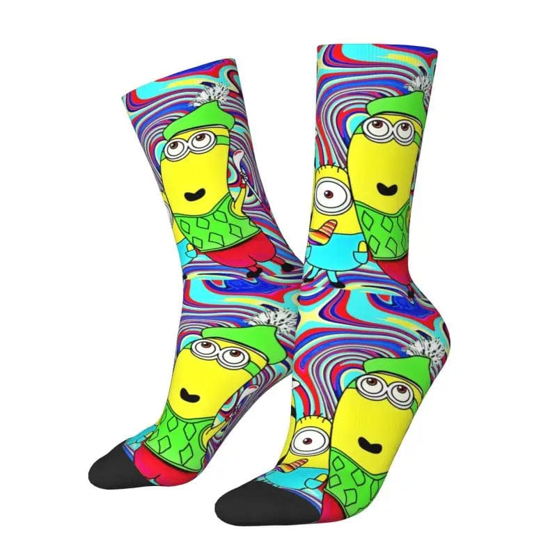 MySocks Chaussettes Hallucination / Unique Chaussettes Les Minions