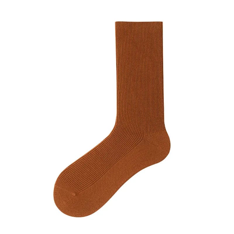 MySocks Chaussettes Marron / Unique Chaussettes Marron Femme