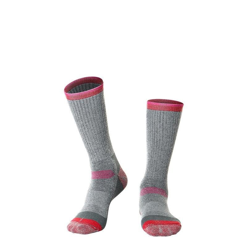 MySocks Chaussettes Rose / 1 Paire / 39-43 Chaussettes Mérinos Homme