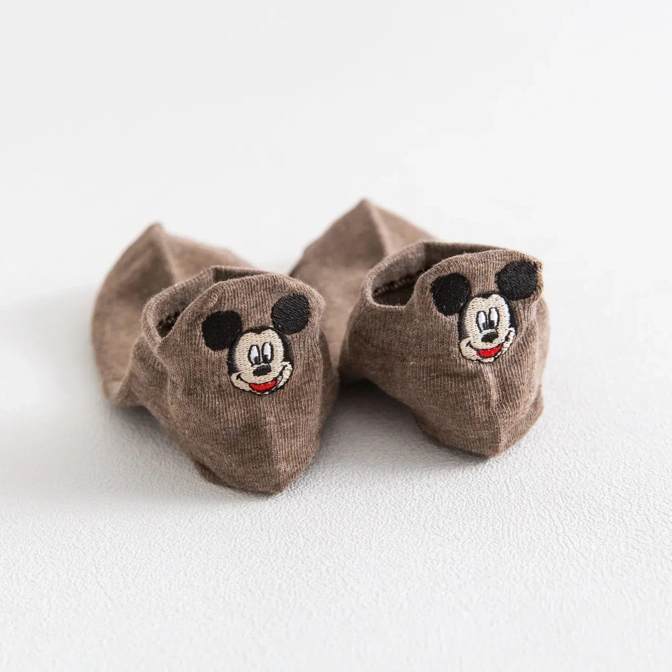 MySocks Chaussettes Marron / Unique Chaussettes Mickey