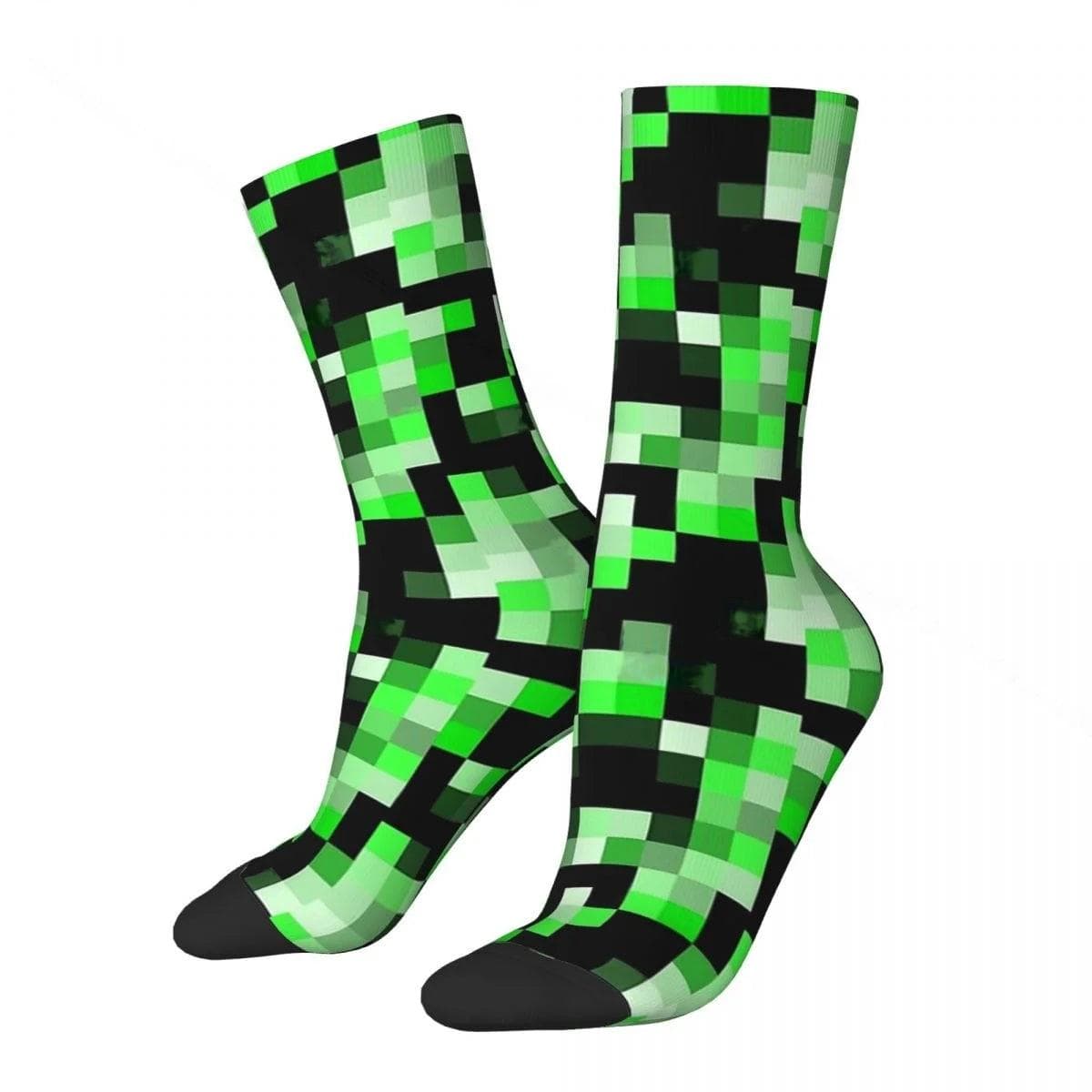 MySocks Chaussettes Vert / Unique Chaussettes Minecraft