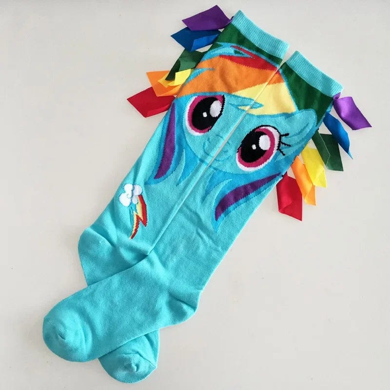 MySocks Chaussettes Bleu / Unique Chaussettes My Little Pony