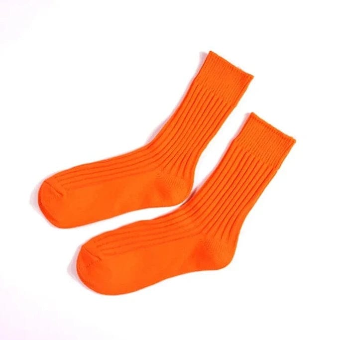 MySocks Chaussettes Orange / 37-44 Chaussettes Orange