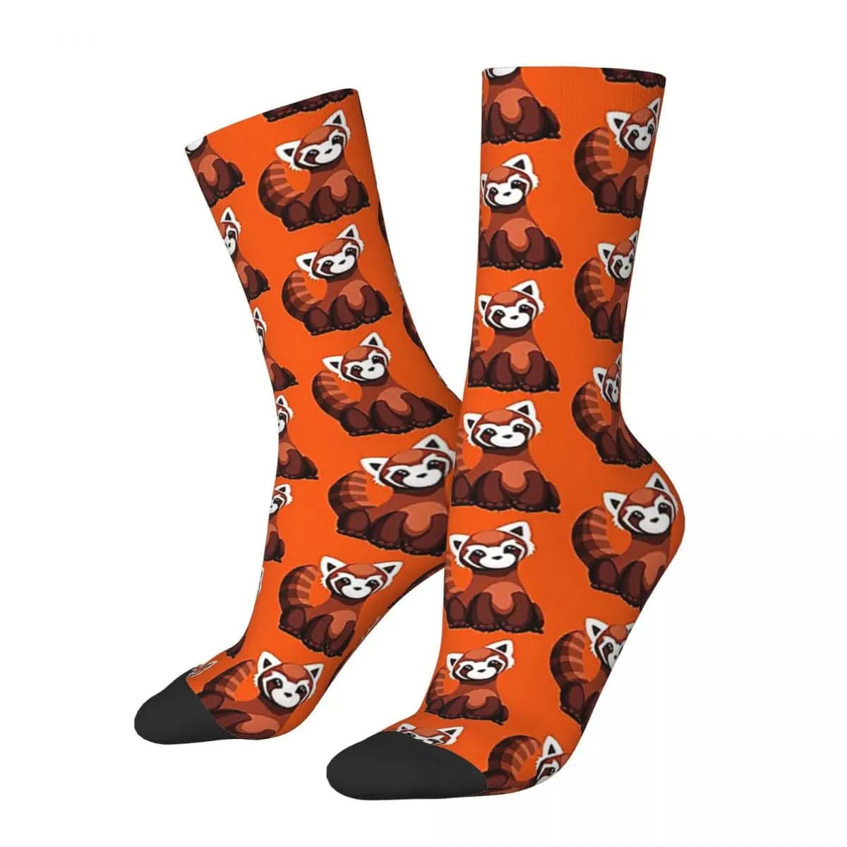 MySocks Chaussettes Orange / Unique Chaussettes Panda Roux