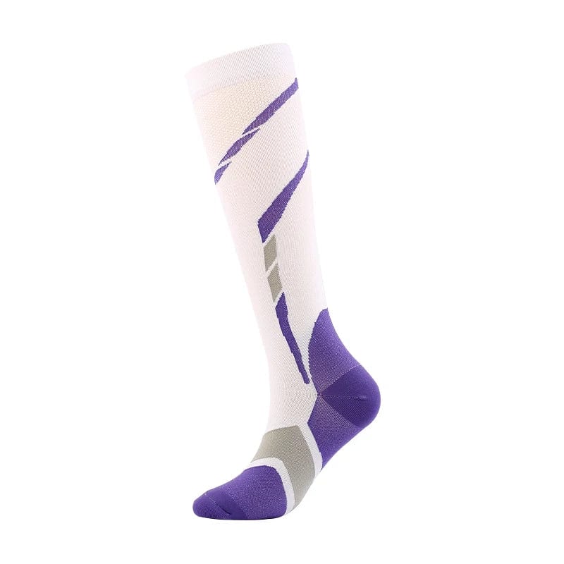 MySocks Chaussettes Violet / 38-40 Chaussettes Patinage Artistique