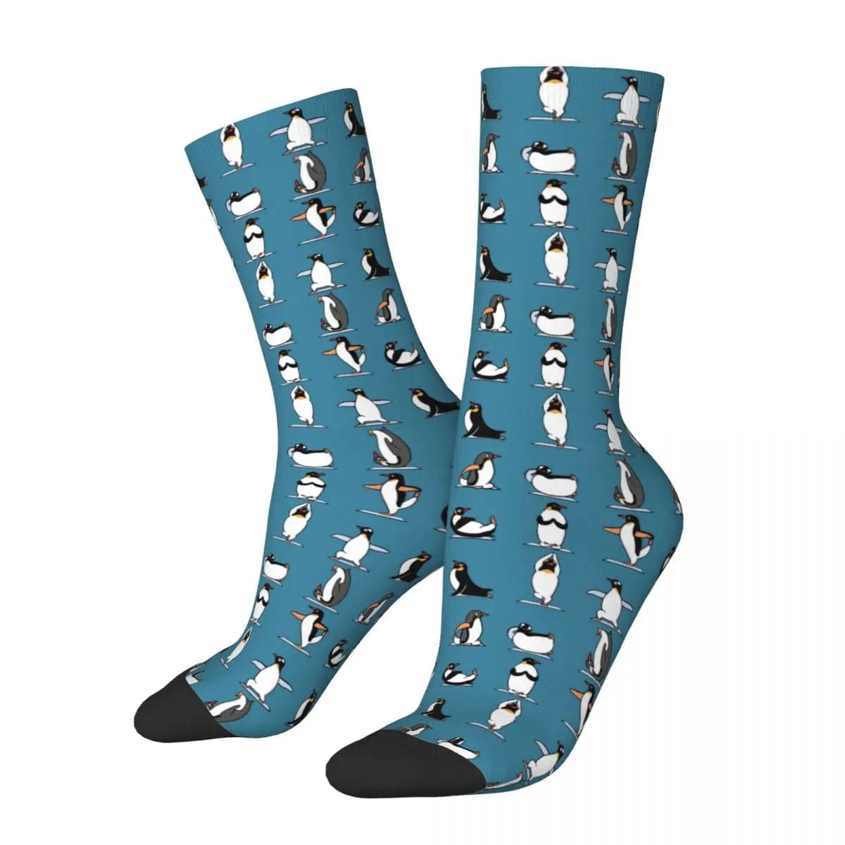 MySocks Chaussettes Bleu / Unique Chaussettes Pingouin Homme