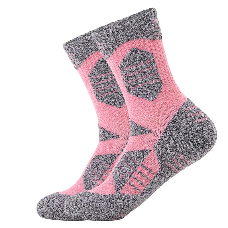 MySocks Chaussettes Rose / 35-38 Chaussettes Randonnée Femme