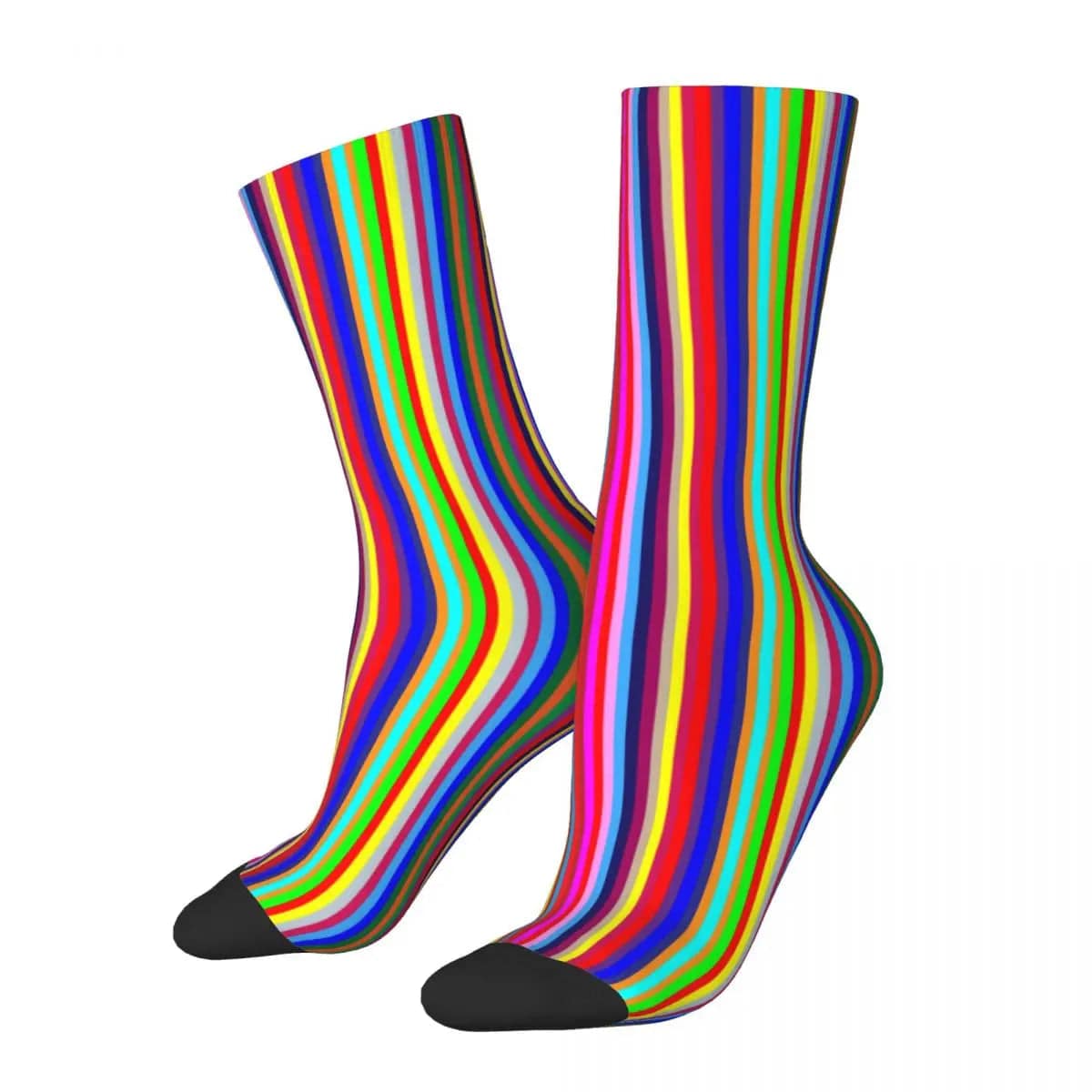 MySocks Chaussettes Multicolore / Unique Chaussettes Rayées Multicolores