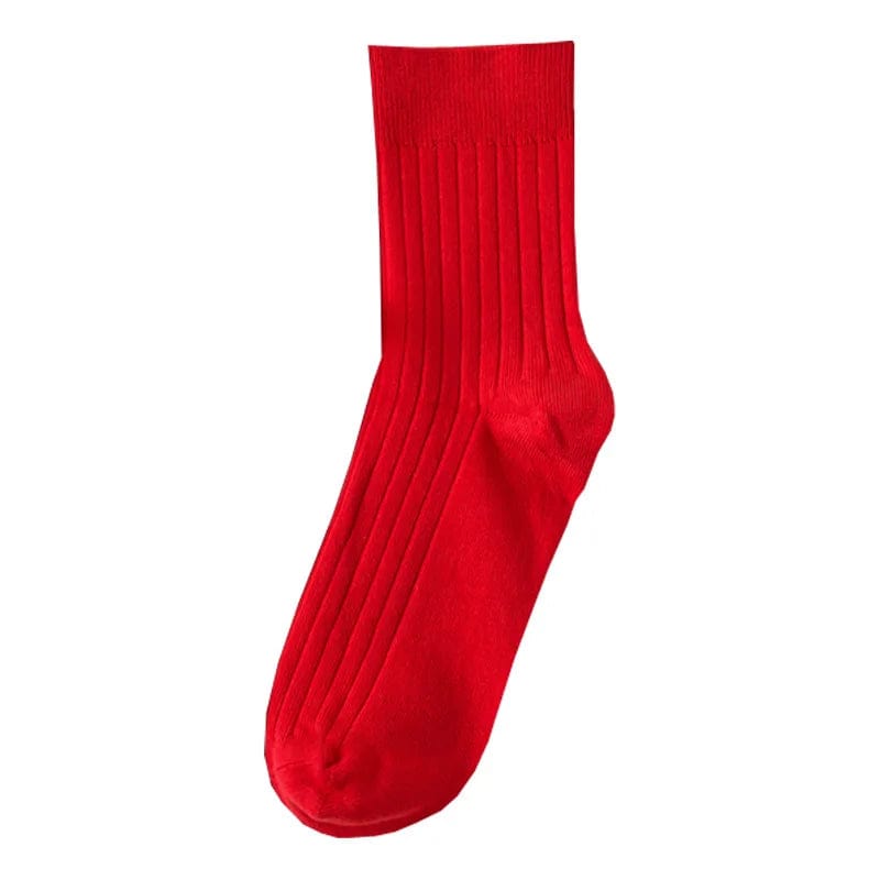 MySocks Chaussettes 41-46 / Rouge Chaussettes Rouges