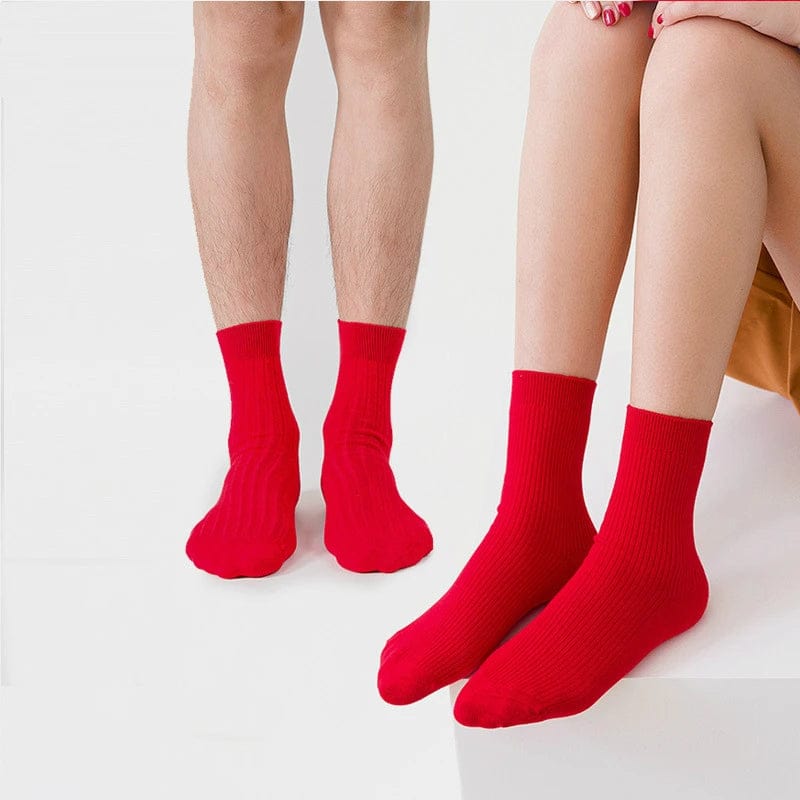 MySocks Chaussettes Chaussettes Rouges