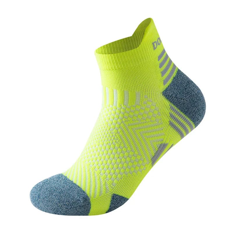 MySocks Chaussettes Vert Fluo / 35-39 Chaussettes Running