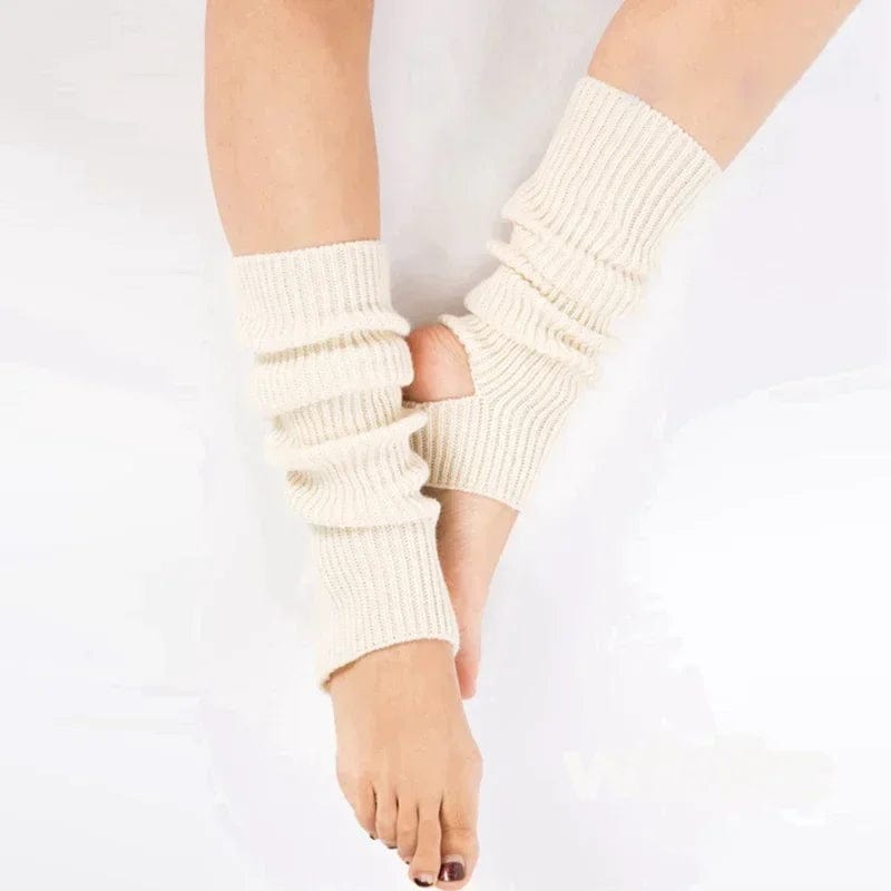 MySocks Chaussettes Blanc / Unique Chaussettes Sans Pieds