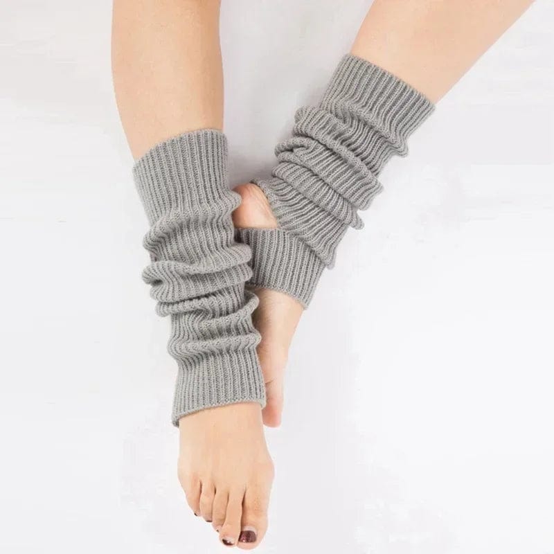 MySocks Chaussettes Gris / Unique Chaussettes Sans Pieds