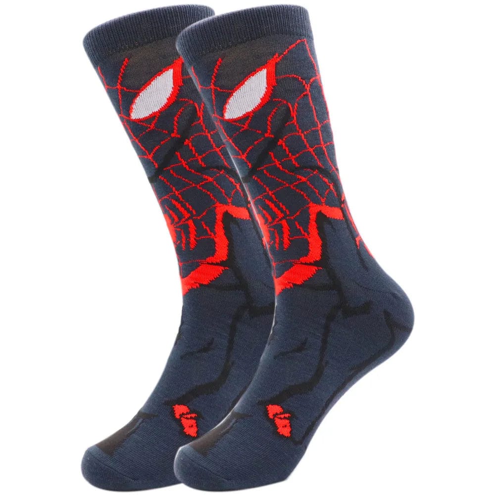 MySocks Chaussettes Spider-Man Noir / Unique Chaussettes Spider-Man