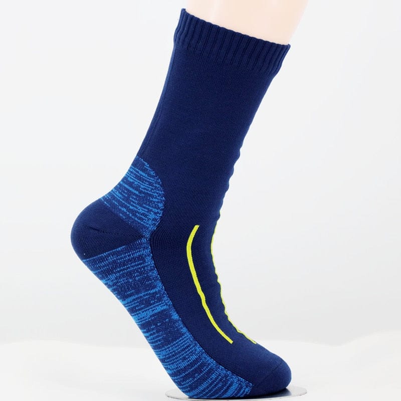 MySocks Chaussettes Bleu / 37-39 Chaussettes Sport d'Hiver