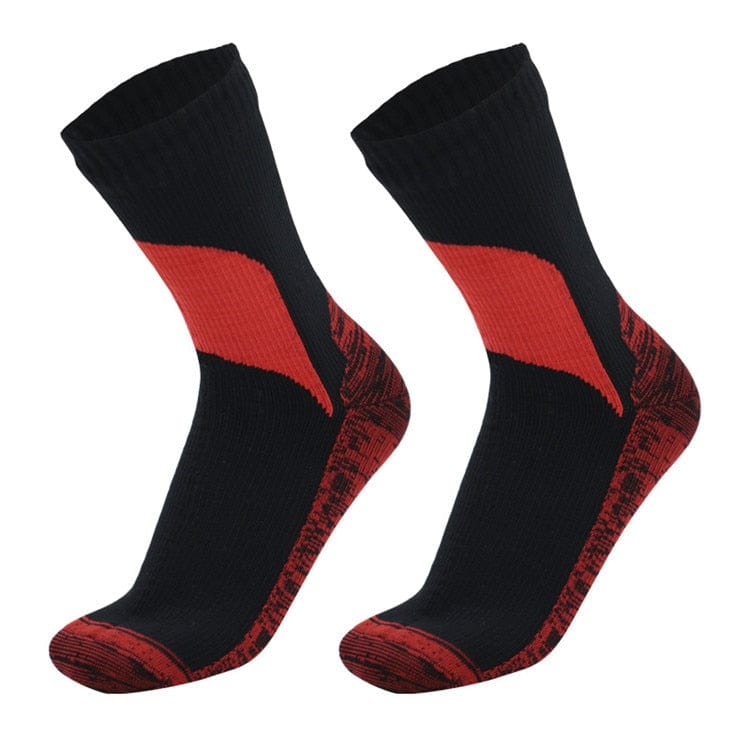 MySocks Chaussettes Rouge / 37-39 Chaussettes Sport d'Hiver