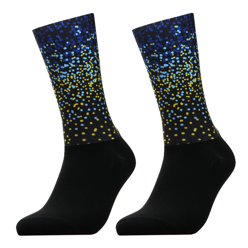 MySocks Chaussettes Bleu / 37-44 Chaussettes Sport Fantaisie