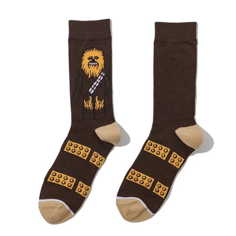 MySocks Chaussettes Chewbacca / Unique Chaussettes Star Wars Femme