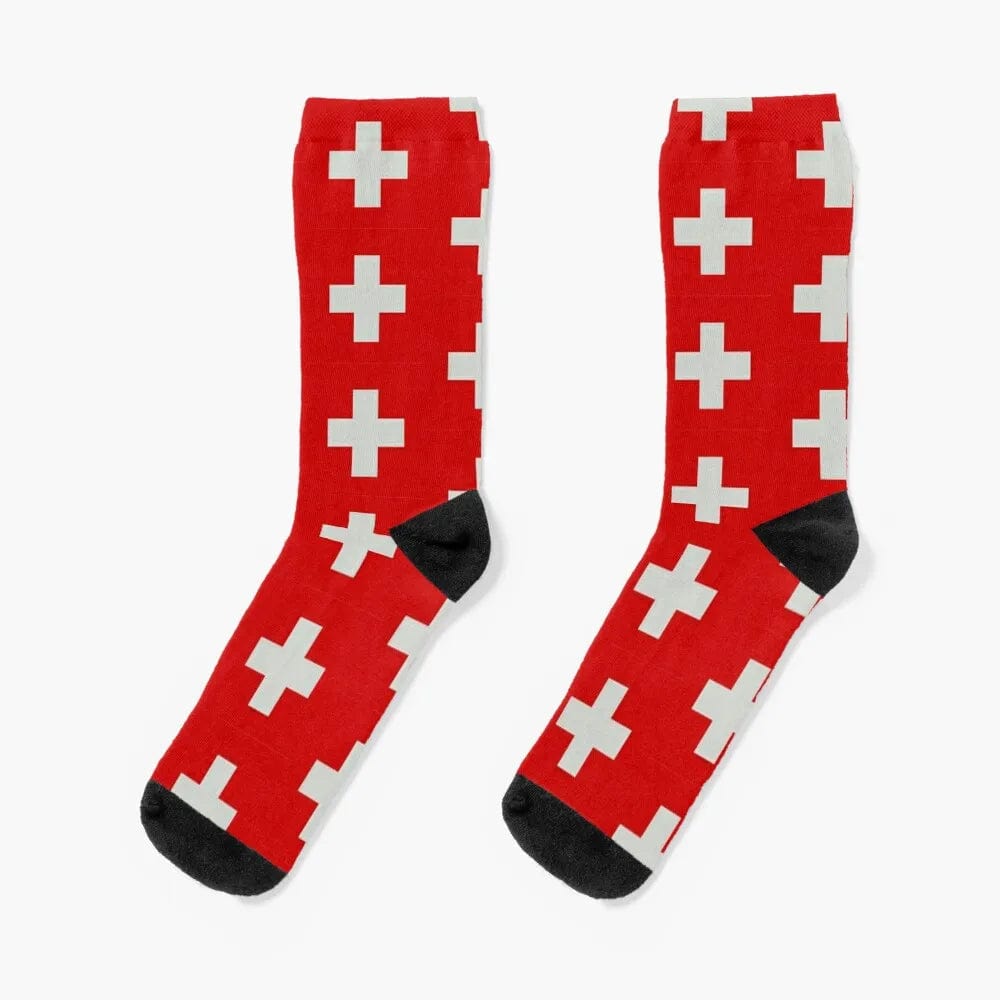 MySocks Chaussettes Rouge / Unique Chaussettes Suisse