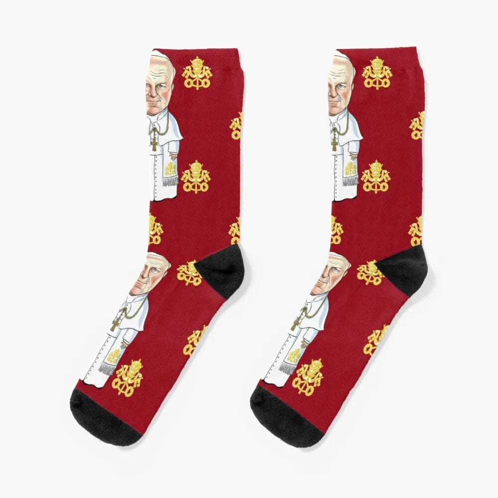 MySocks Chaussettes Rouge / Unique Chaussettes Vatican