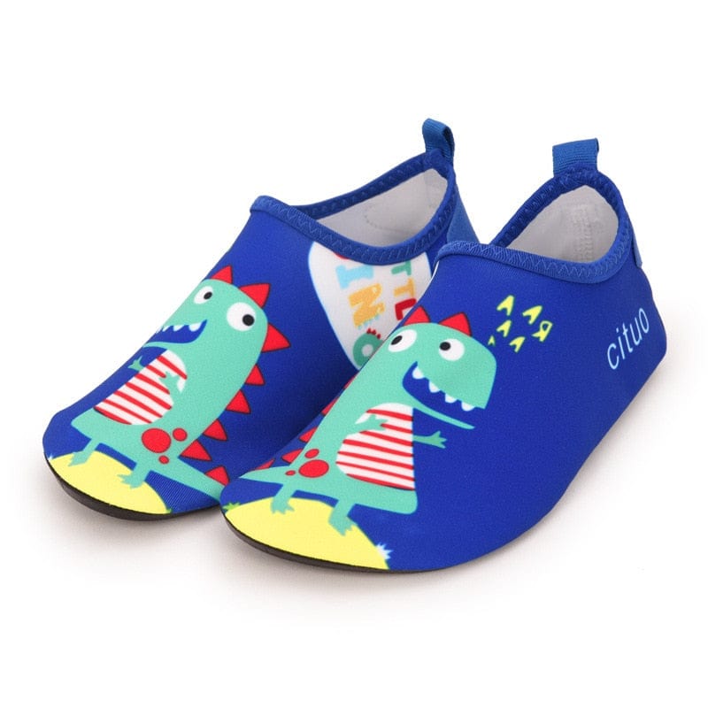 MySocks Chaussettes Dinosaure / 22 Chausson Chaussette Antidérapante Garçon